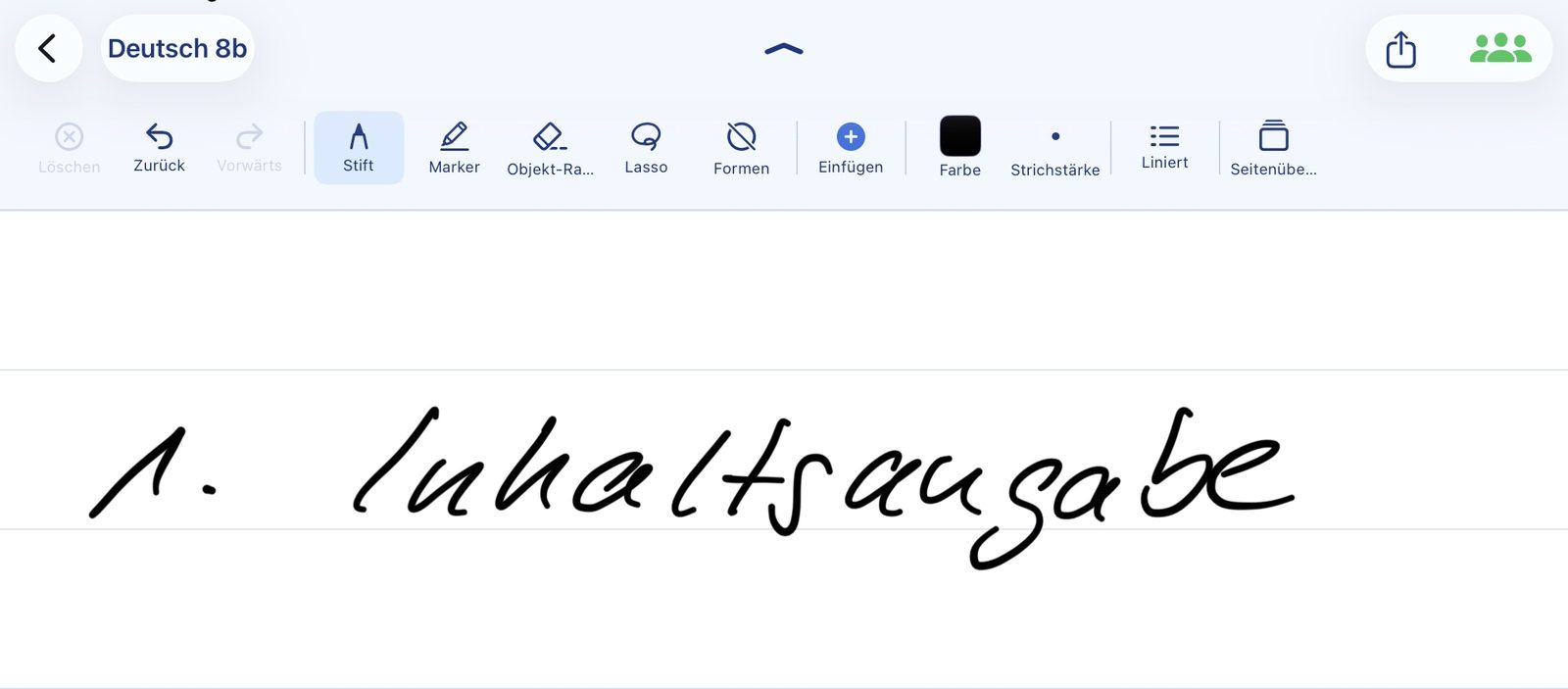 Dynamic zoom on a page